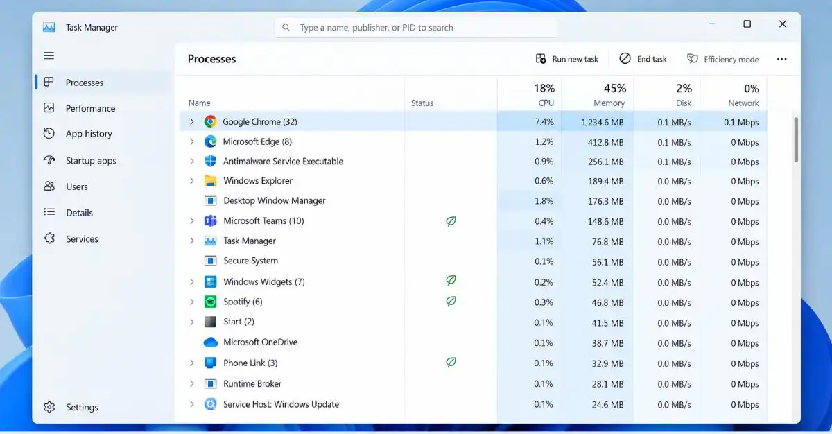 windows-11-task-manager-chrome-usage